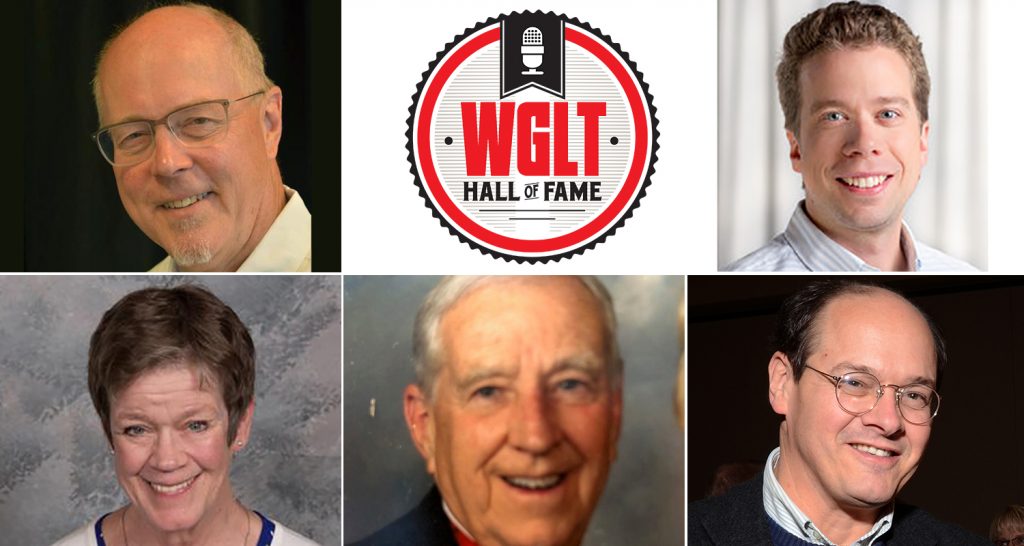 Five inductees into WGLT Hall of Fame
