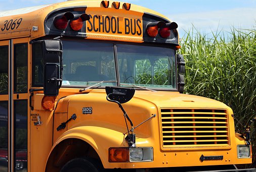 Photo of a yellow school bus