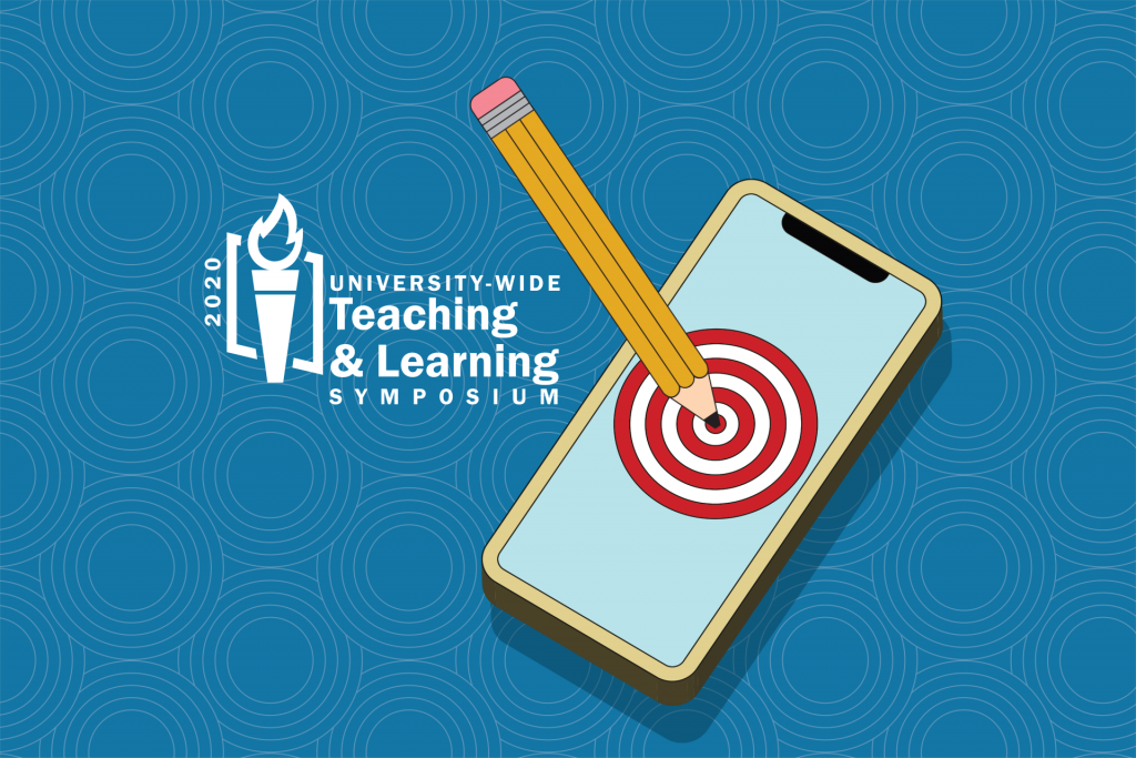 Logo for the 2020 University-Wide Teaching and Learning Symposium
