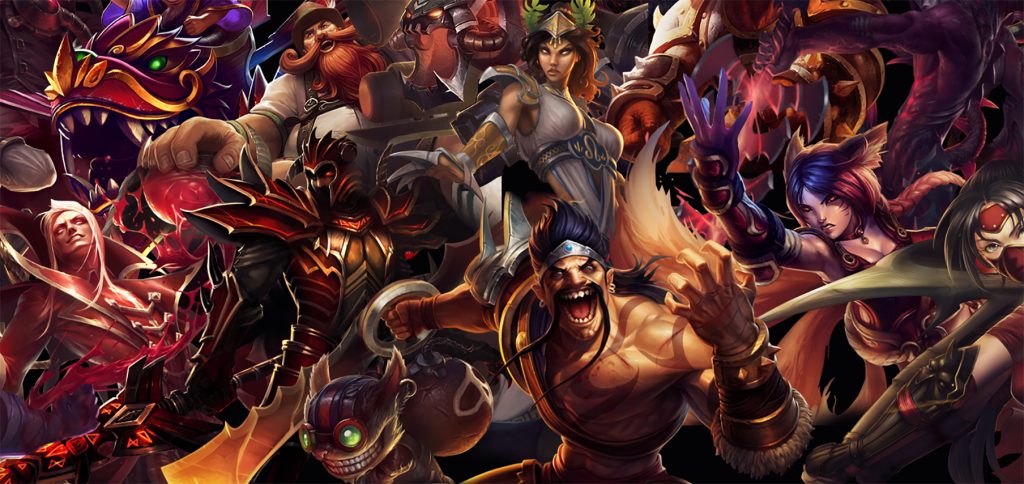 characters from the Video Game League of Legends