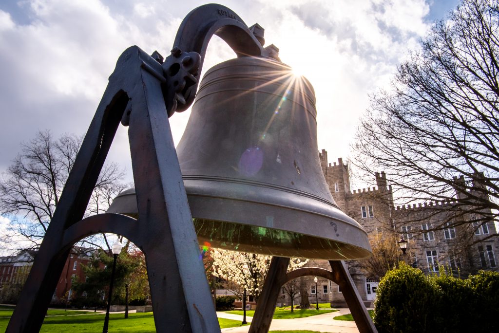 Old Main Bell on Quad