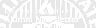Department of Agriculture Alumni Newsletter