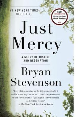 cover of the book "Just Mercy" by Bryan Stevenson