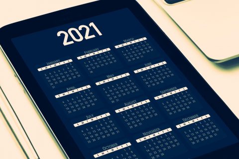 a 2021 calendar