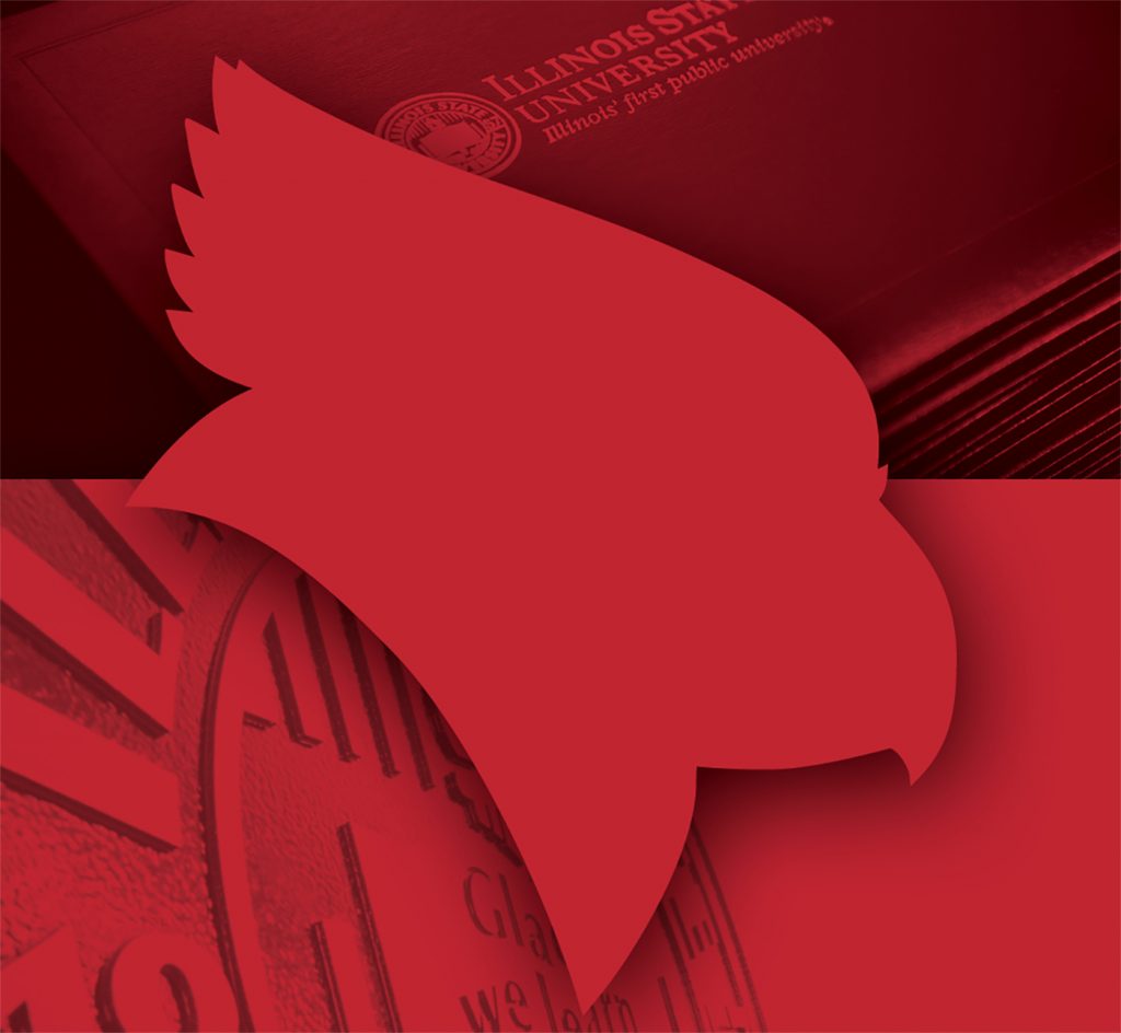 image of Redbird head, seal, and diplomas