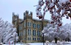 Cook Hall in winter