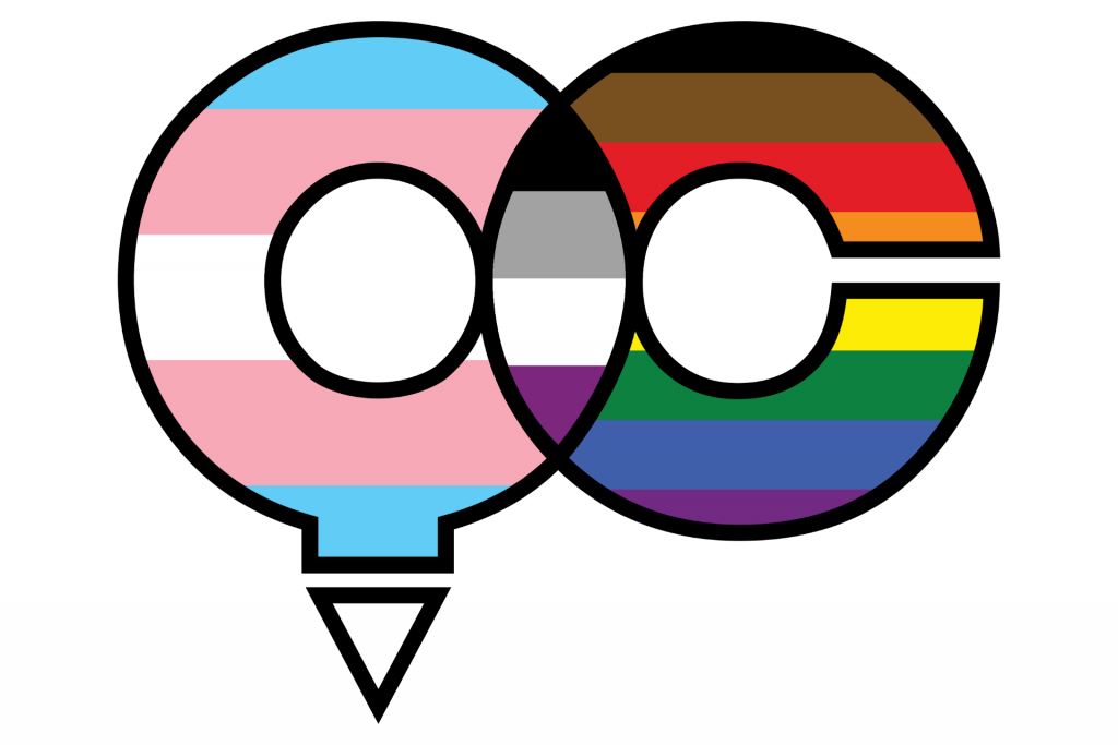 Q and a C for the ISU Queer Coalition logo