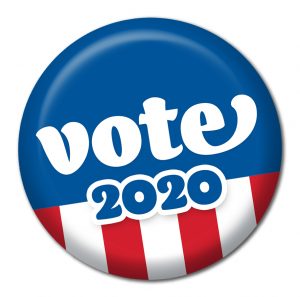 Voter 2020 button