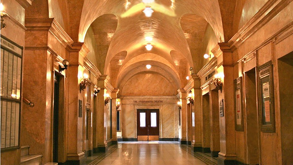 hallways with wide arches