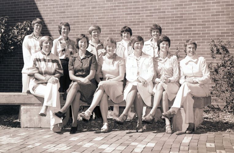 ISU women coaches from the 1960s