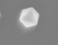 image of a gold nanoparticle 