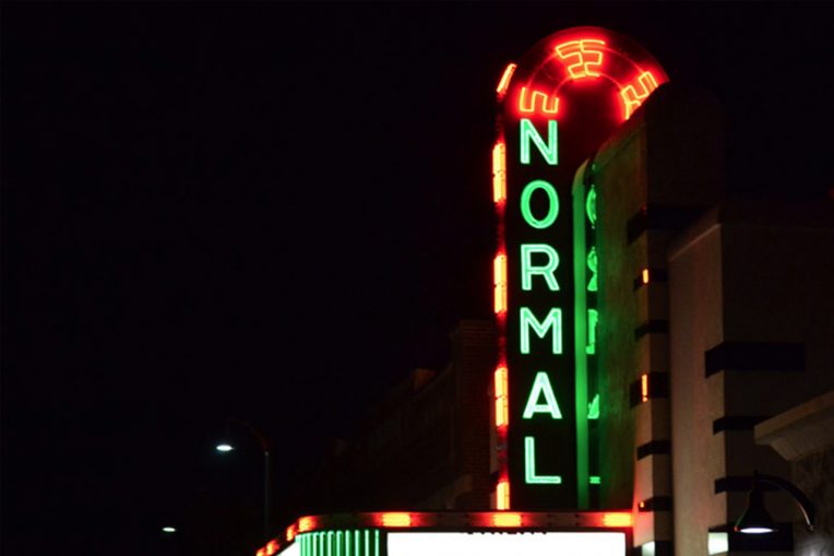 normal theater at night