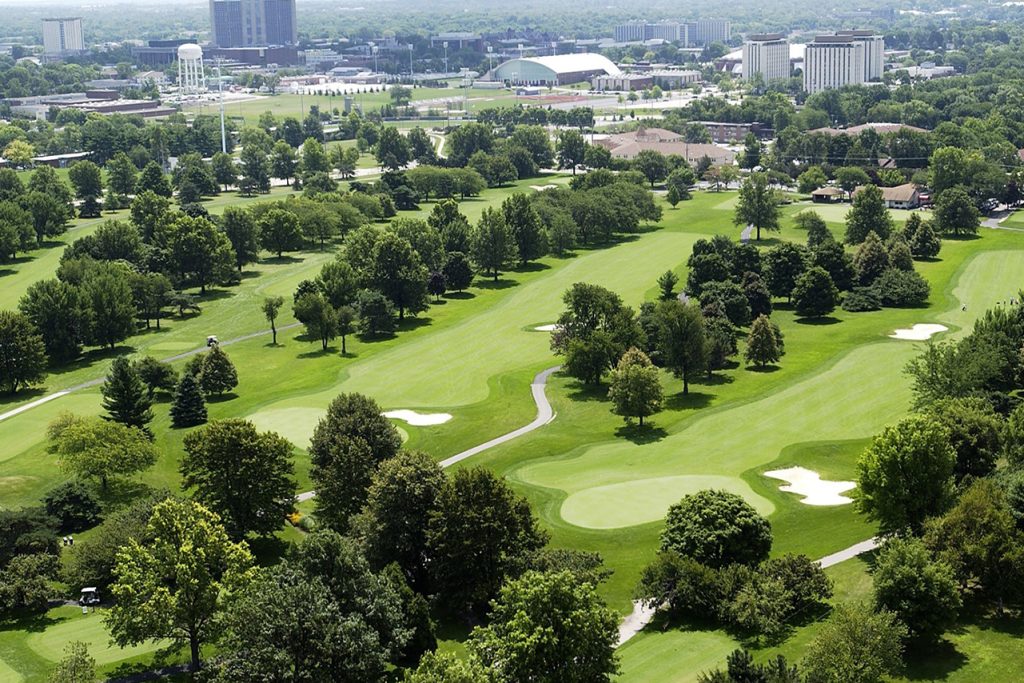 weibring golf course overhead photo