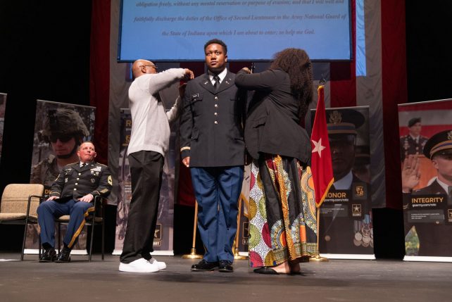 On May 6, the Redbird Battalion commissioned eight Second Lieutenants in the United States Army.