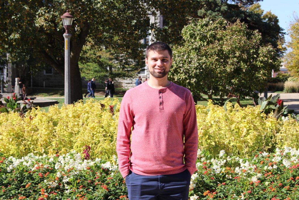 Logan Sauers is a Ph.D. student at Illinois State University in the School of Biological Sciences. His research focuses on advancing our understanding of the bumblebee bee gut microbiota and the benefits hosts receive from these microbial communities.