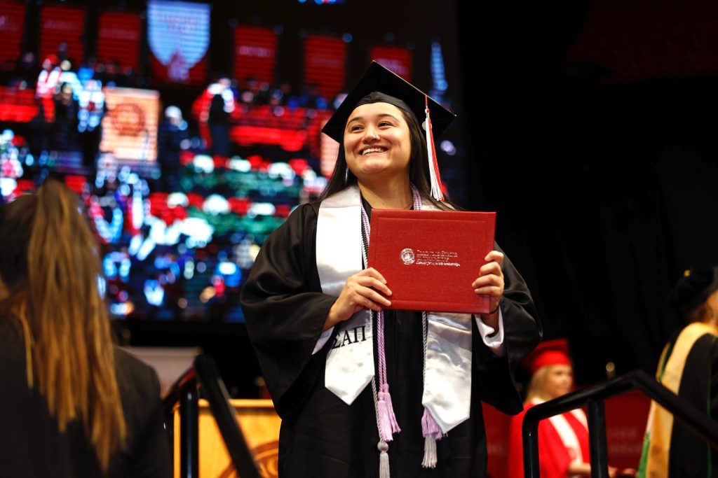 Graduating Redbirds came together to celebrate commencement.