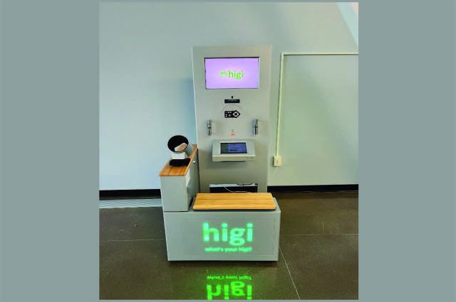 Higi is conveniently located in the Student Fitness Center