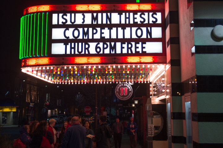 Normal Theatre, located in Uptown Normal, will again be hosting the Three Minute Thesis Competition.