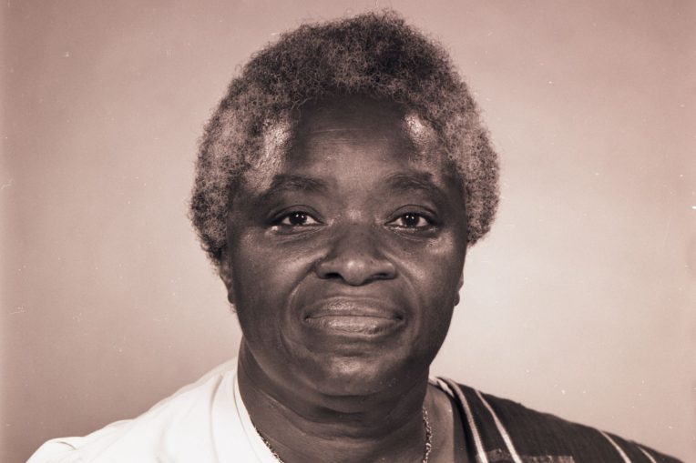 black and white headshot of Dr. Mildred Pratt