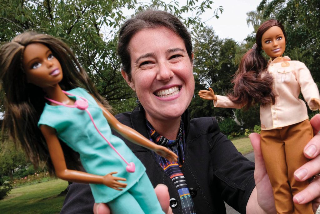 Illinois State University alum Dr. Sarah Gerson ’06 investigates the science behind children’s social and emotional learning with Barbie dolls.