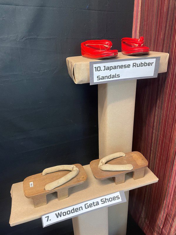 Wooden Geta Shoes and Japanese Rubber Sandals