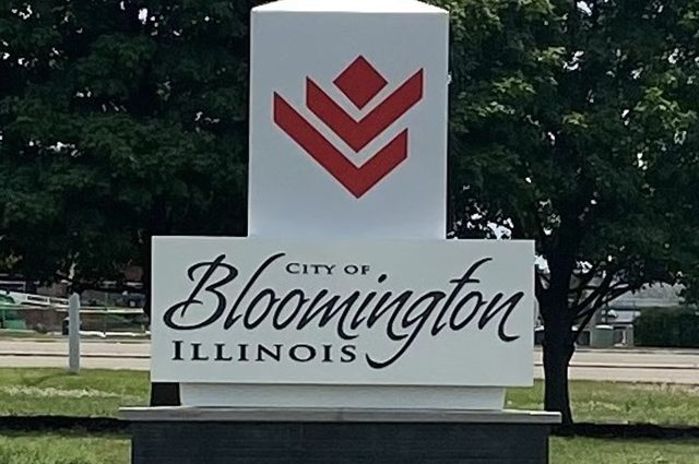 City of Bloomington statue