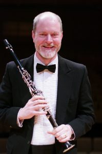Headshot of Professor David Gresham, clarinet