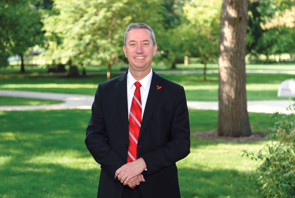Dr. Chad McEvoy, dean of the College of Applied Science and Technology