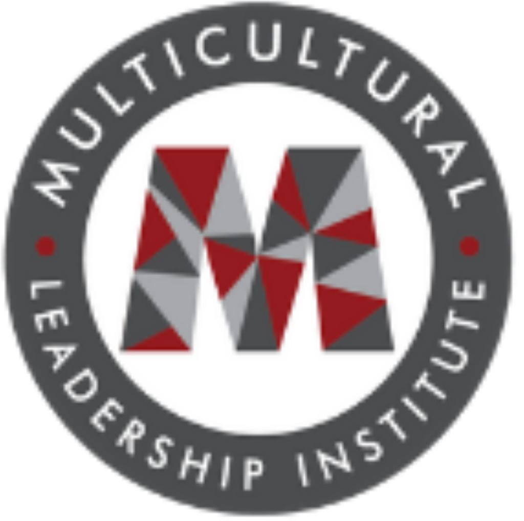 M with the words Multicultural Leadership Program in a circle
