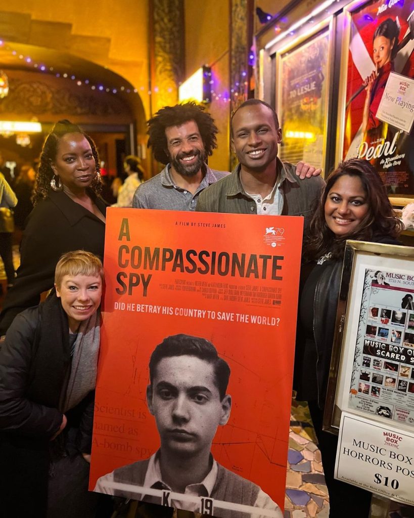 Crew of A Compassionate Spy at Chicago International Film Festival