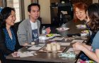 asiaconnect members playing a board game