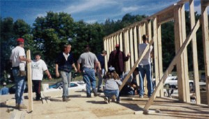 image of Habitat for Humanity build