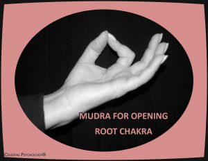 Mudra for opening root chakra