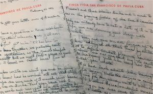 image of a handwritten letter