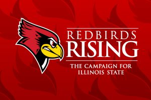 Reggie Redbird and Redbirds Rising logo