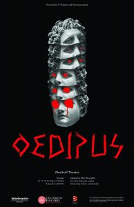 <i>Oedipus</i> depicts a city in inexplicable crisis, seized by plague, war, and famine. Talkbacks will follow the October 13 and 21 performances.