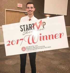 First place was awarded to Andrew Frey’s startup First Hand Museum, which provides tools for teachers to enrich their classroom lessons.