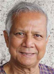 headshot of Muhammad Yunus