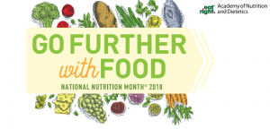 Further with Food National Nutrition Month 2018