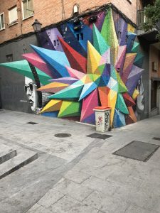 Mural on a wall