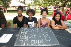 Student organizations like this modeling group connect and build a culture on campus.