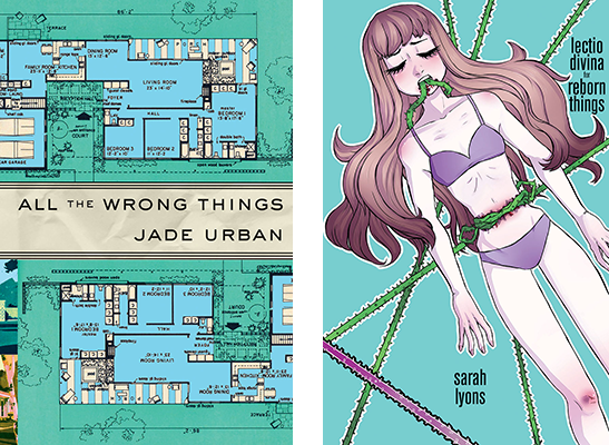 All the Wrong Things by Jade Urban and lectio divina for reborn hngs by Sarah Lyons book covers