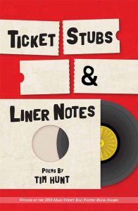 Front cover of Ticket Stubs and Liner Notes by Tim Hunt (Main Street Rag, 2018)