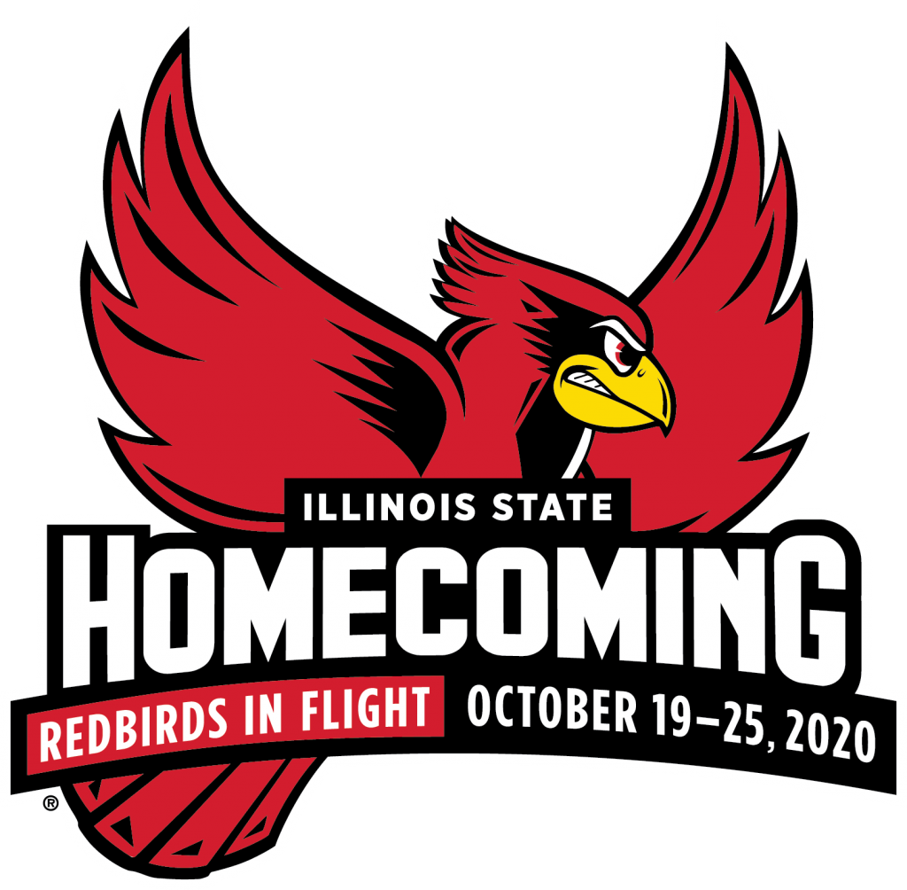 Logo for Homecoming 2019 Redbirds in Flight
