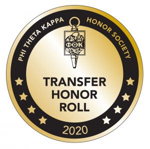 PTK Transfer Honor roll seal