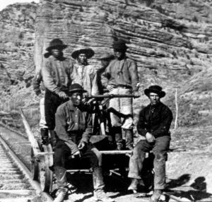 Chinese railroad crew